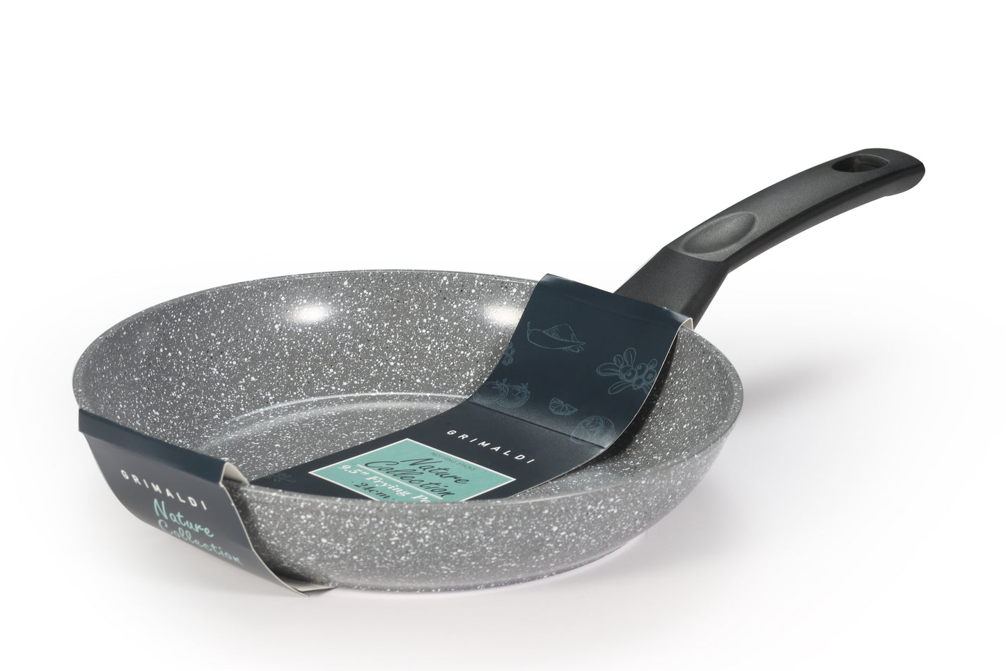 Grimaldi Nature Grey Granite 8-Piece Pan Set
