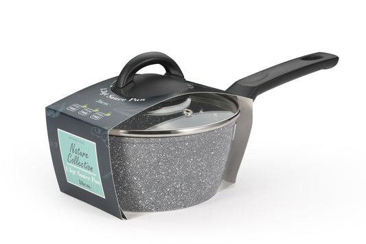 Grimaldi Nature Grey Granite 6-Piece Saucepan Set