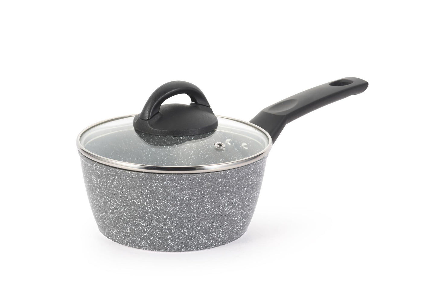 Grimaldi Nature Grey Granite 6-Piece Saucepan Set