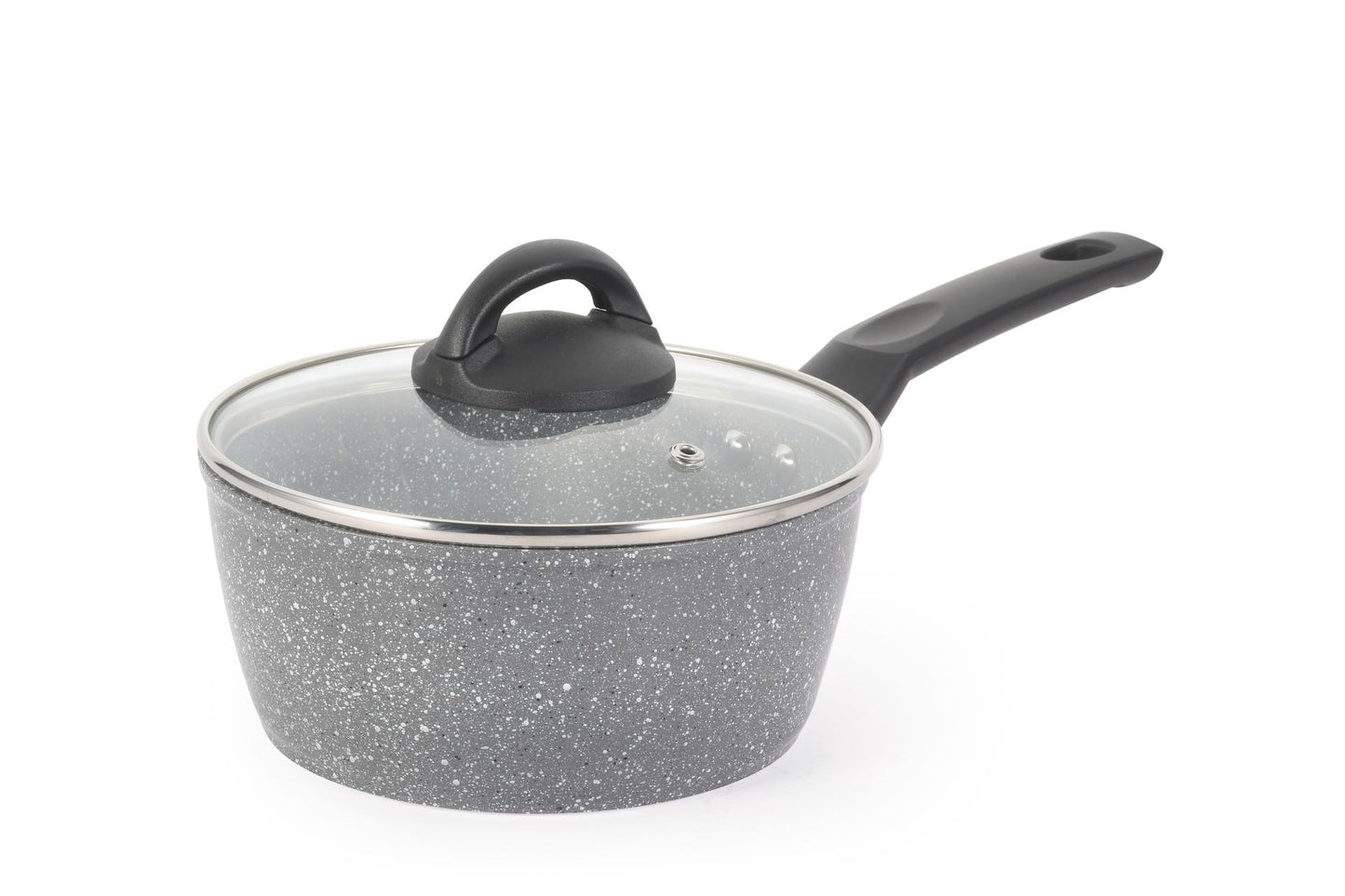 Grimaldi Nature Grey Granite 6-Piece Saucepan Set