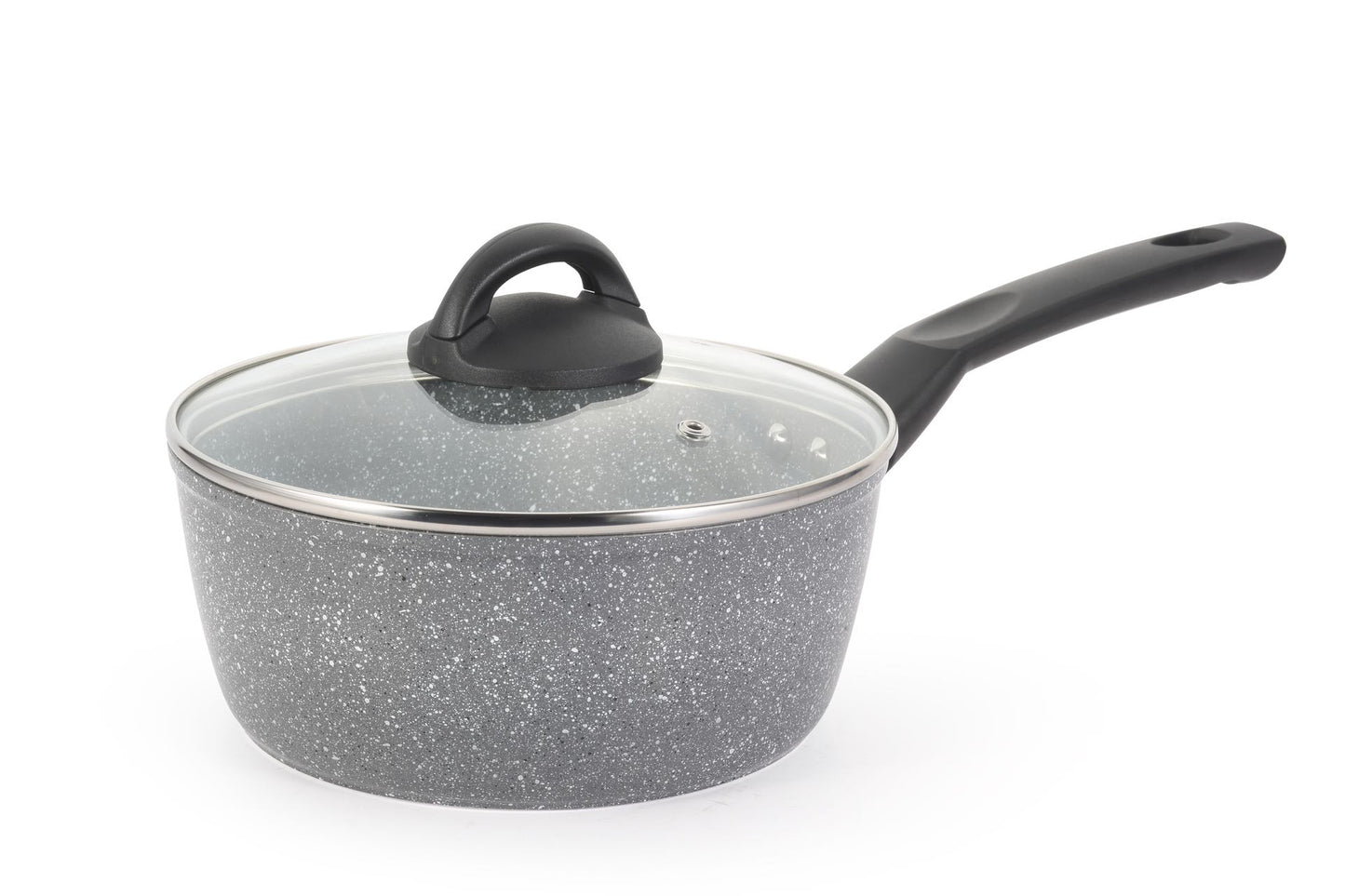 Grimaldi Nature Grey Granite 6-Piece Saucepan Set